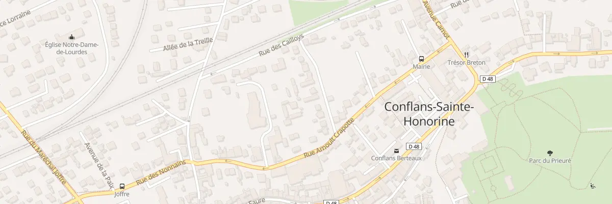 Plan du 9 Rue Edmond Magnez à Conflans-Sainte-Honorine
