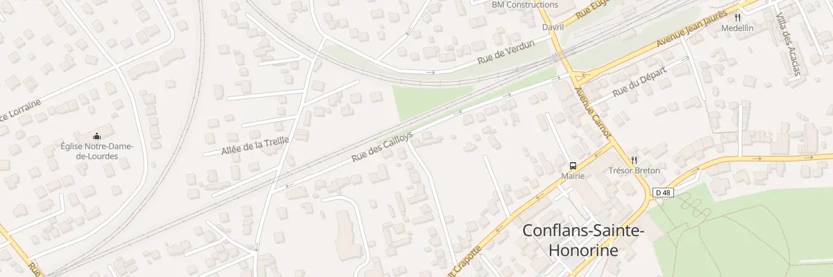 Plan du 19 Rue des Cailloys à Conflans-Sainte-Honorine