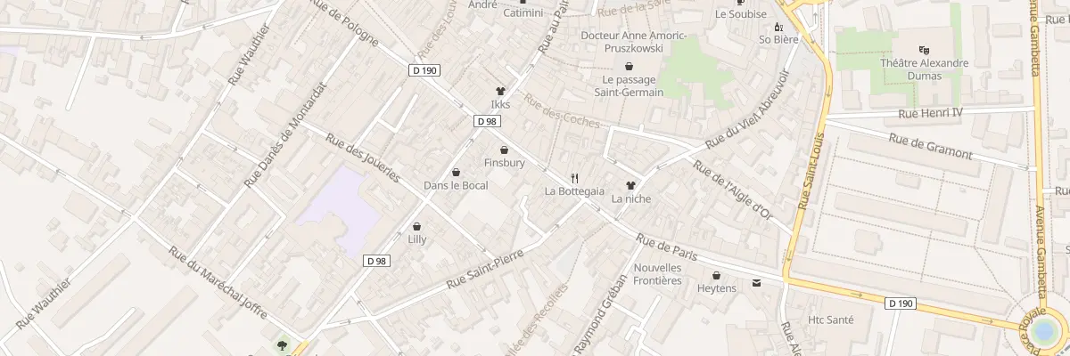 Plan du 18 Rue de Paris à Saint-Germain-en-Laye