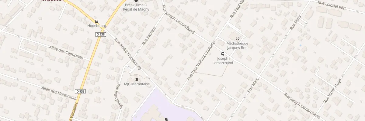 Plan du 32 Rue Paul Vaillant-Couturier à Magny-les-Hameaux