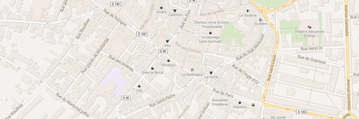 Plan du 11 Rue de Paris à Saint-Germain-en-Laye