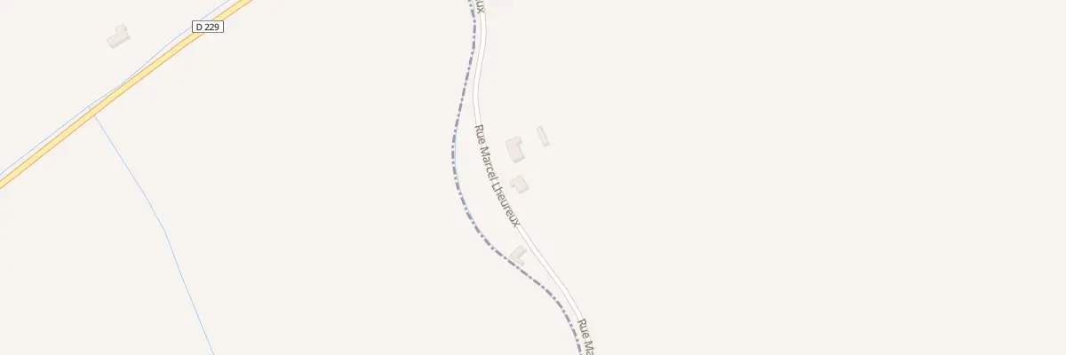Plan du 270 Rue Marcel Lheureux à Saint-Omer-Capelle