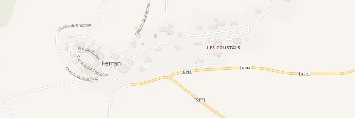 Plan du 132 Che Le Cammas Vieux à Ferran