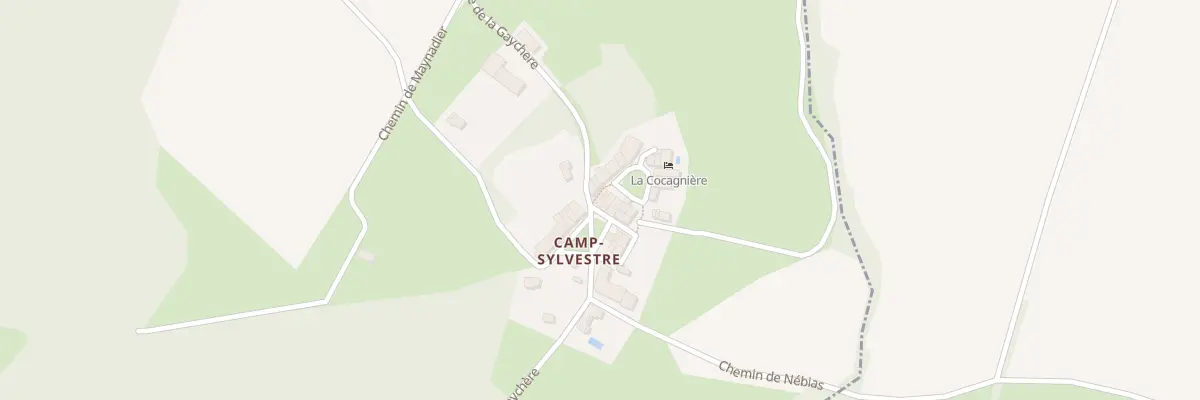 Plan du 1 Pl de la Fontaine Campsylve à Nébias