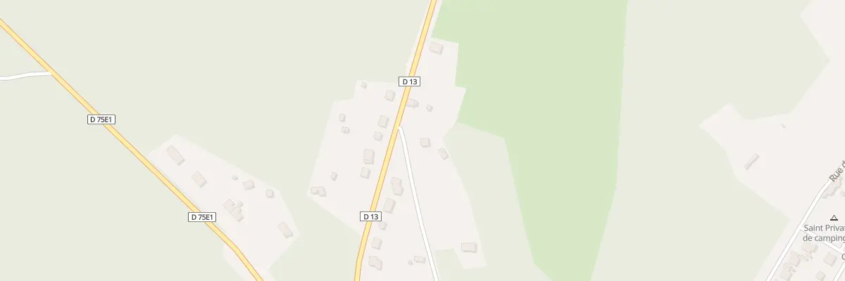 Plan du 62 Rue de la Gane à Saint-Privat