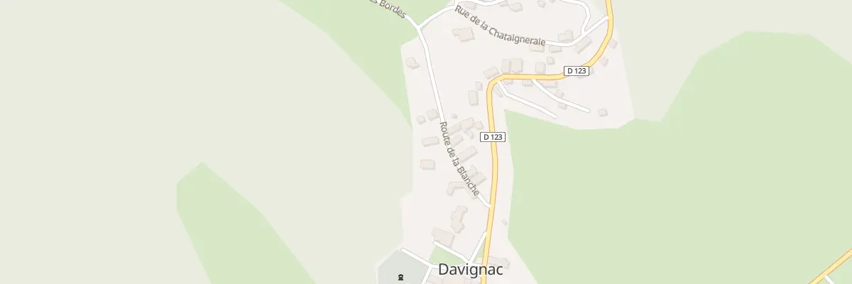 Plan du 5026 Le Bourg à Davignac