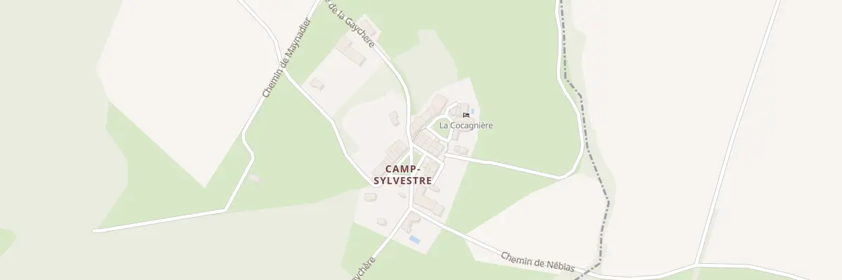 Plan du 3 Pl de la Fontaine Campsylve à Nébias