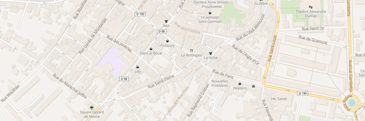 Plan du 28 Rue de Paris à Saint-Germain-en-Laye
