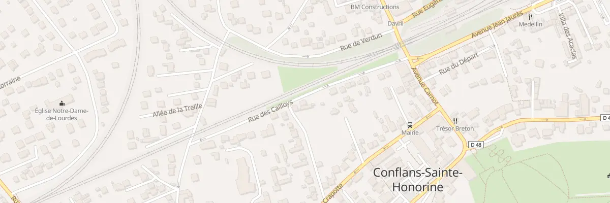 Plan du 17 Rue des Cailloys à Conflans-Sainte-Honorine