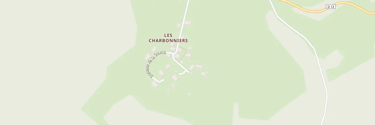 Plan du 5119 Le Charbonnier à Saint-Merd-de-Lapleau