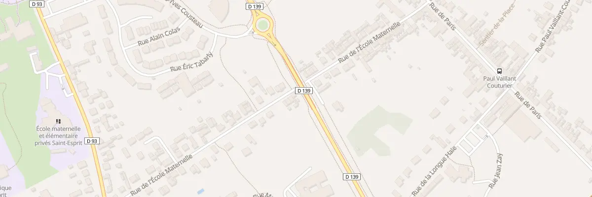 Plan du 55 Rue de l’Ecole Maternelle à Beauvais