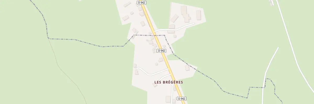 Plan du 5 Les Bregères à Saint-Martial-le-Mont