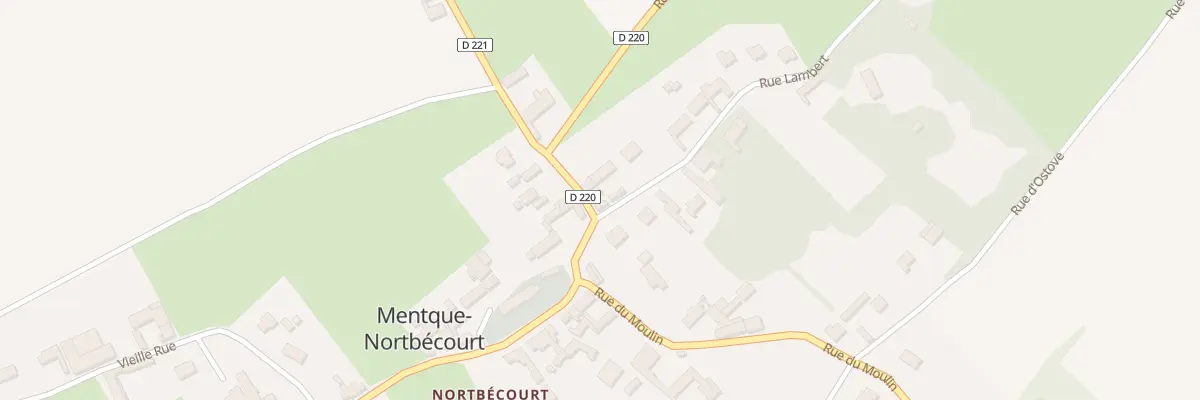 Plan du 57 Rue Principale à Mentque-Nortbécourt