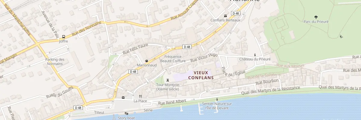 Plan du 33 Rue Victor Hugo à Conflans-Sainte-Honorine