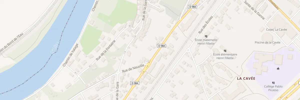 Plan du 234 Av Roger Guichard à Éragny-sur-Oise