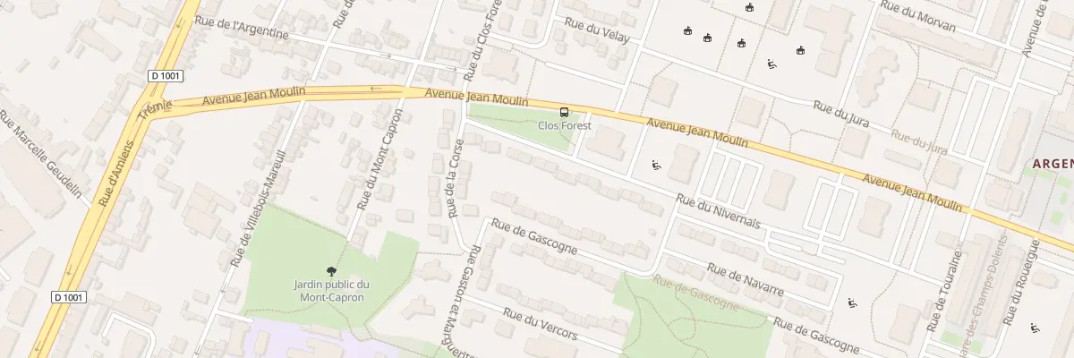 Plan du 10 Rue du Nivernais à Beauvais
