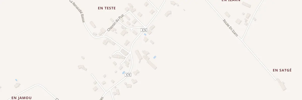 Plan du 5404 Vignes d’En Teste à Saint-Germain-des-Prés