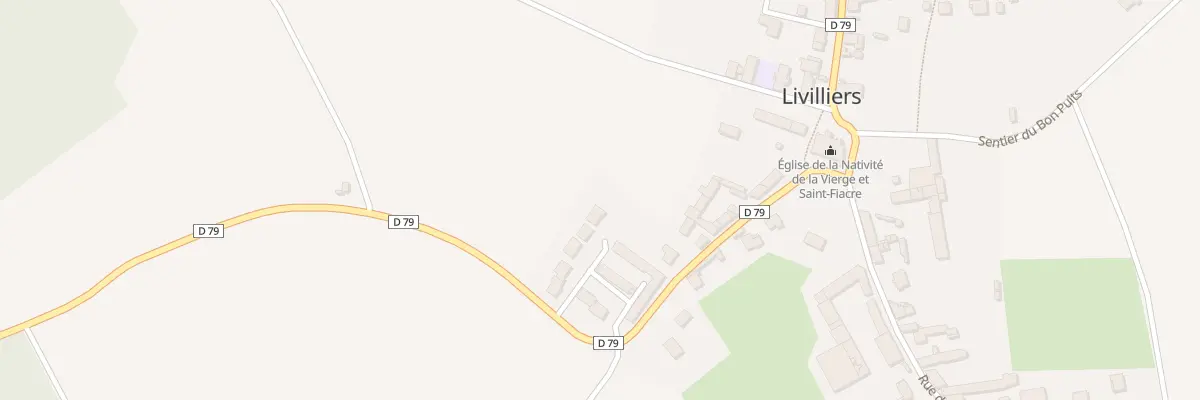 Plan du 9 Rue des Bleuets à Livilliers