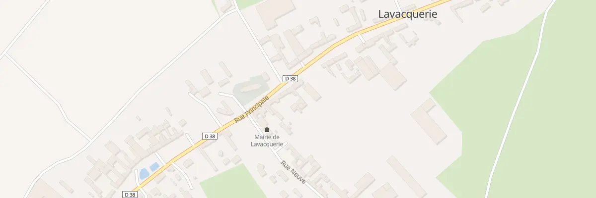 Plan du 24 Rue d’En Bas à Lavacquerie
