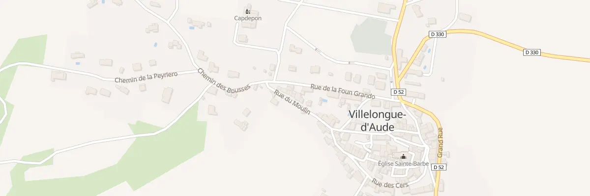 Plan du 58 Le Village à Villelongue-d’Aude