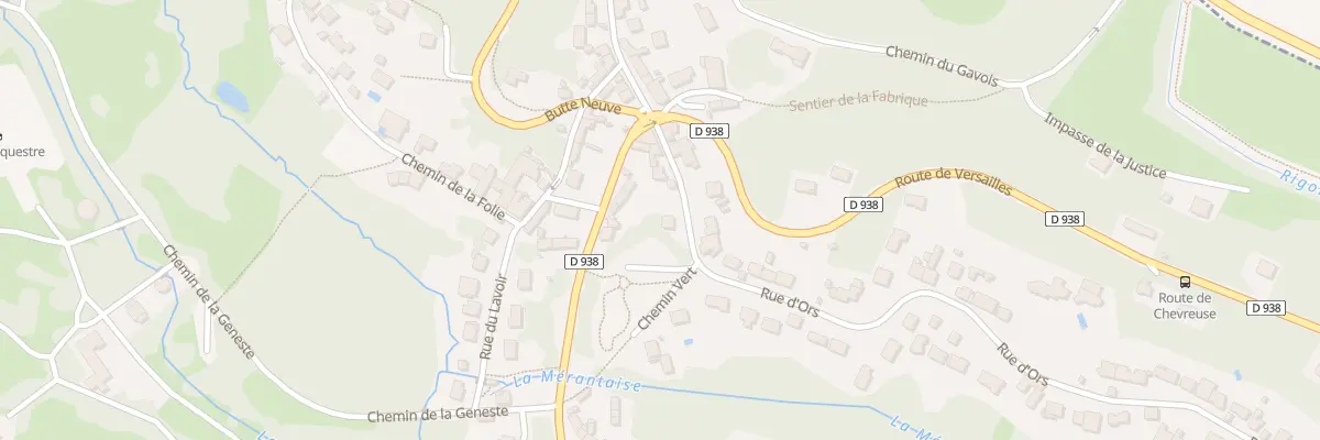 Plan du 8 Rue d’Ors à Châteaufort