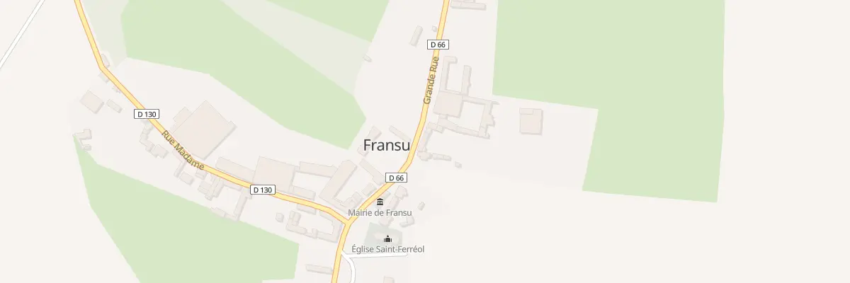 Plan du 8 Gr Grande Rue à Fransu