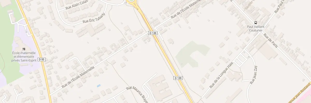 Plan du 57 Rue de l’Ecole Maternelle à Beauvais
