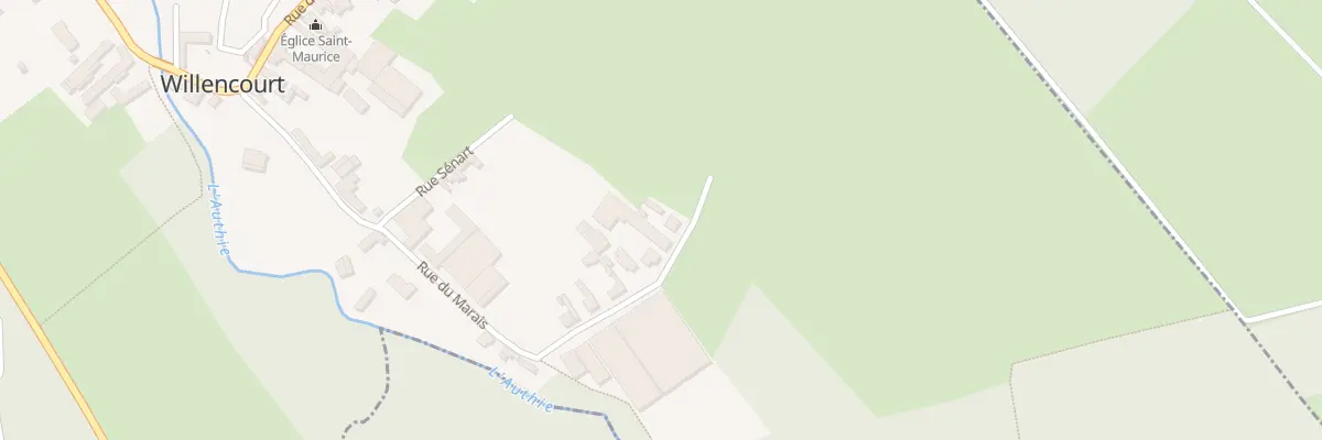 Plan du 17 Rue du Marais à Willencourt