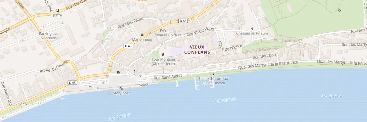 Plan du 27 Rue René Albert à Conflans-Sainte-Honorine