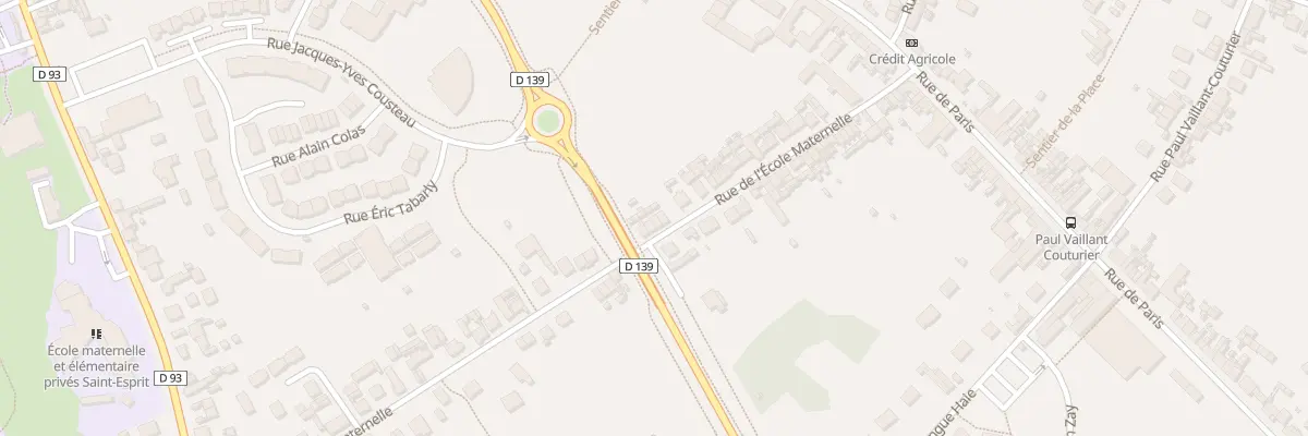 Plan du 42 Rue de l’Ecole Maternelle à Beauvais