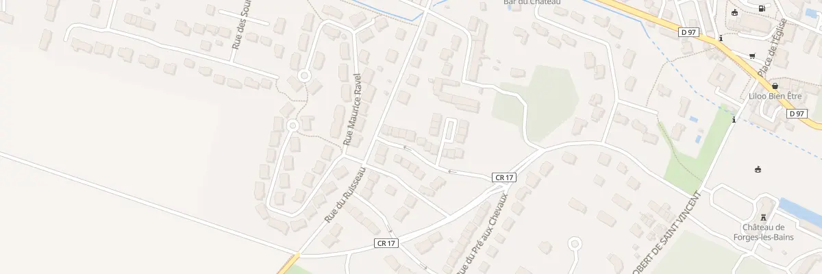 Plan du 37 Rue du Pré aux Chevaux à Forges-les-Bains