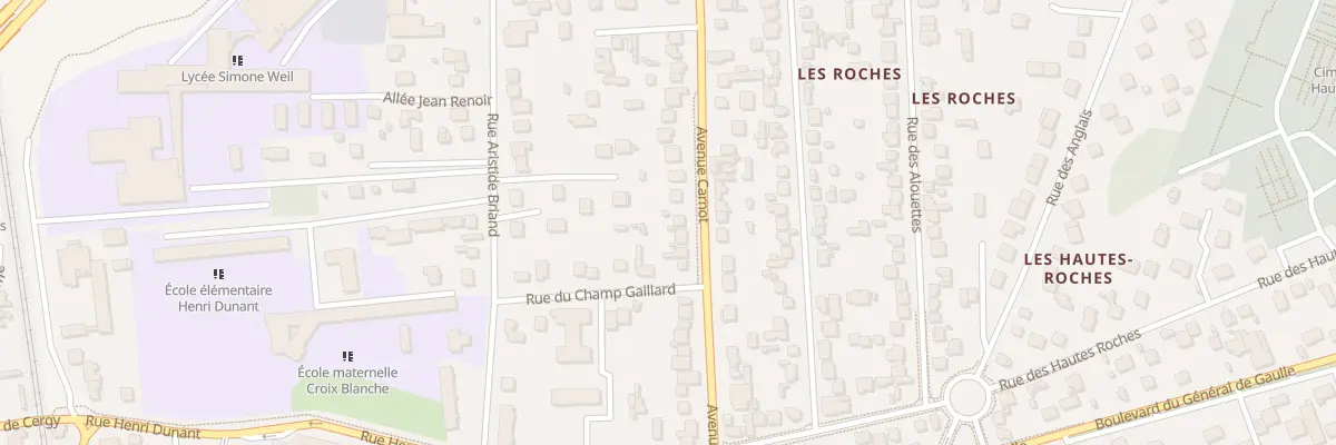 Plan du 191 Av Carnot à Conflans-Sainte-Honorine