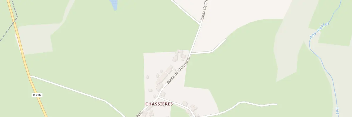 Plan du 5082 Chassieres à Vigoulant