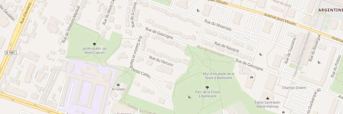 Plan du 13 Rue du Vercors à Beauvais
