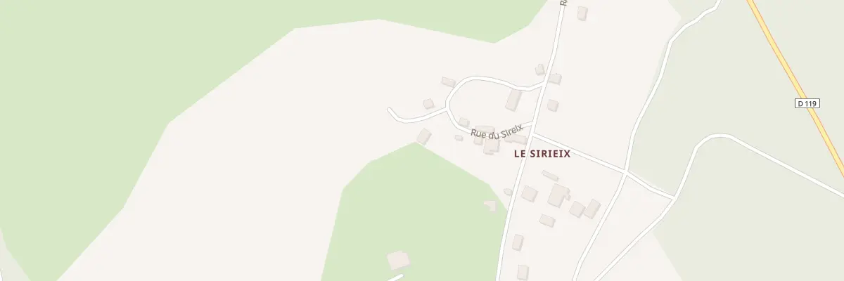 Plan du 5236 Le Sirieix à Darnets