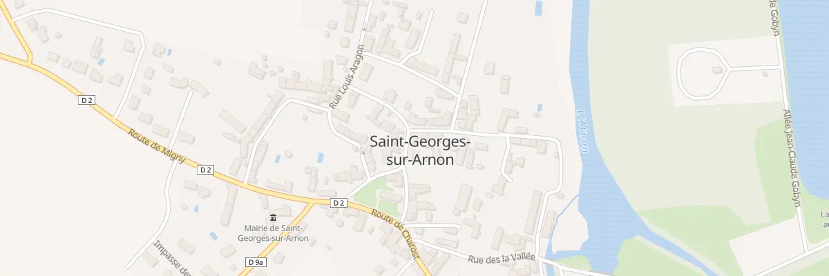 Plan du 2 Rue du Jars à Saint-Georges-sur-Arnon