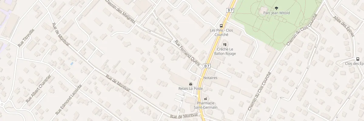 Plan du 3B Rue Fernand Quéré à Marly-le-Roi