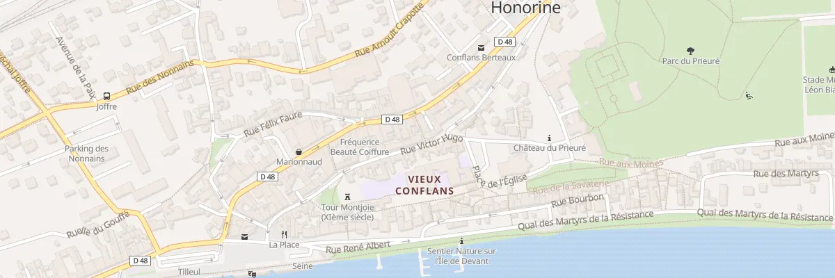 Plan du 39 Rue Victor Hugo à Conflans-Sainte-Honorine