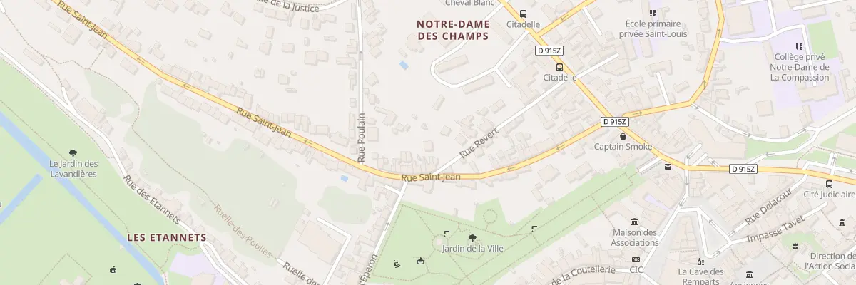 Plan du 32 Rue Saint Jean à Pontoise