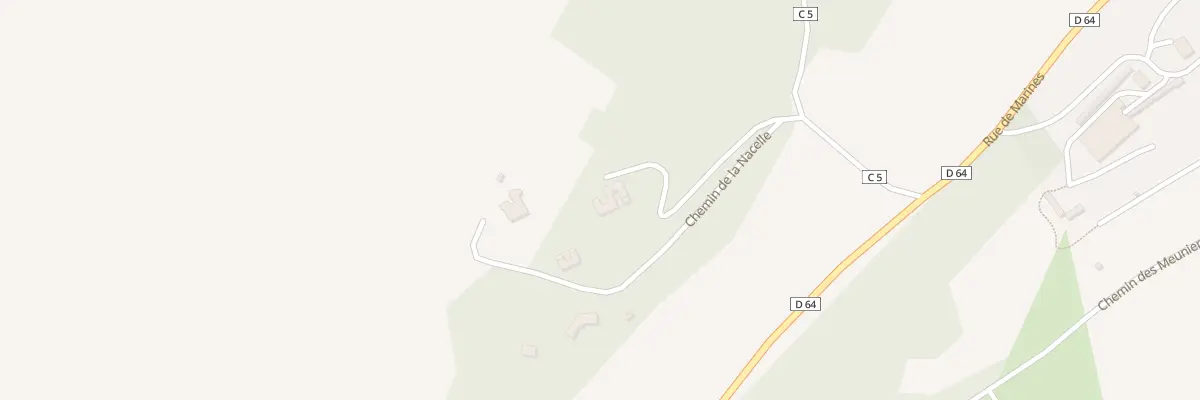 Plan du 9010 Che de la Nacelle à Vallangoujard