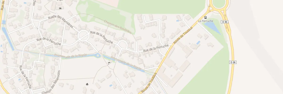 Plan du 83 Rue de la Perruche à Châteaufort