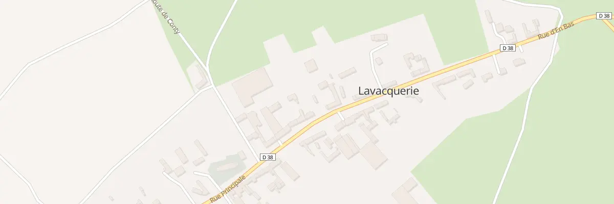 Plan du 19 Rue d’En Bas à Lavacquerie