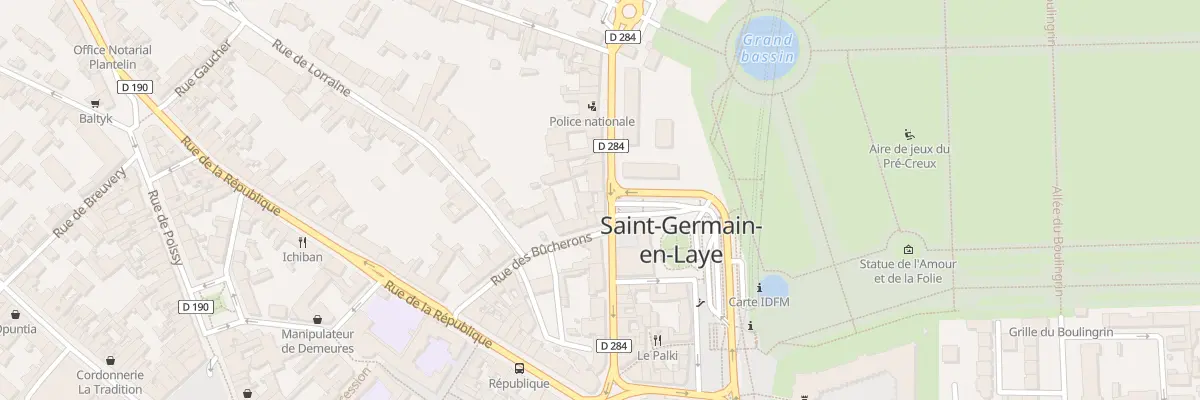 Plan du 9 Rue de Pontoise à Saint-Germain-en-Laye