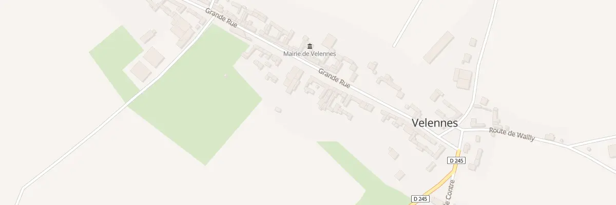 Plan du 22 Gr Grande Rue à Velennes