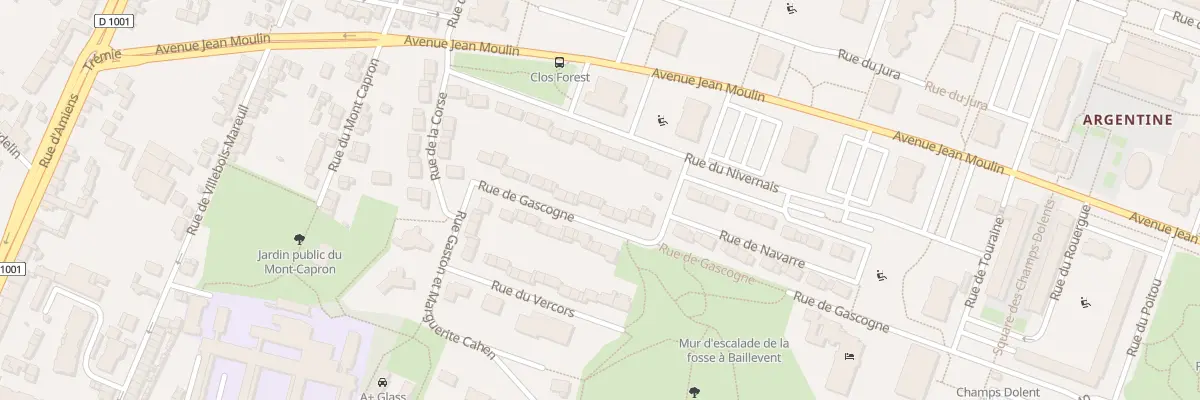 Plan du 19 Rue de Gascogne à Beauvais