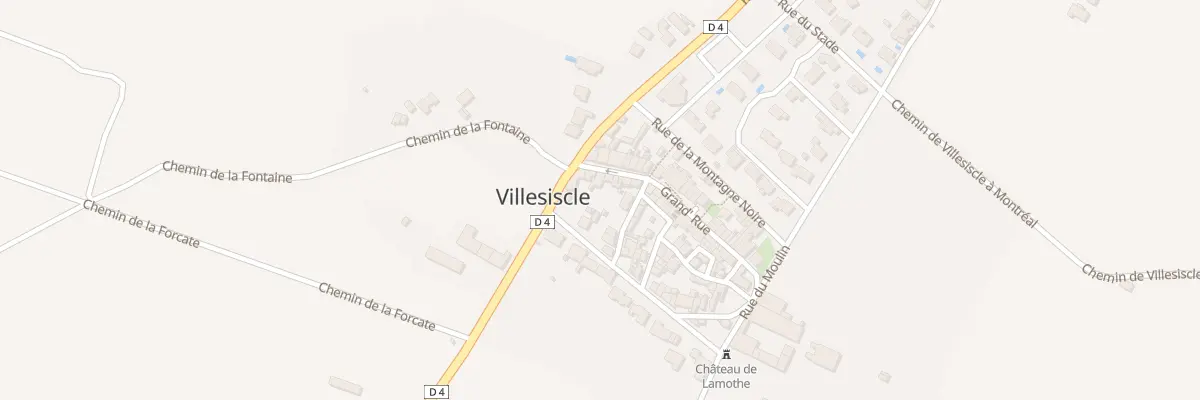 Plan du 8 Gr Grand Rue à Villesiscle