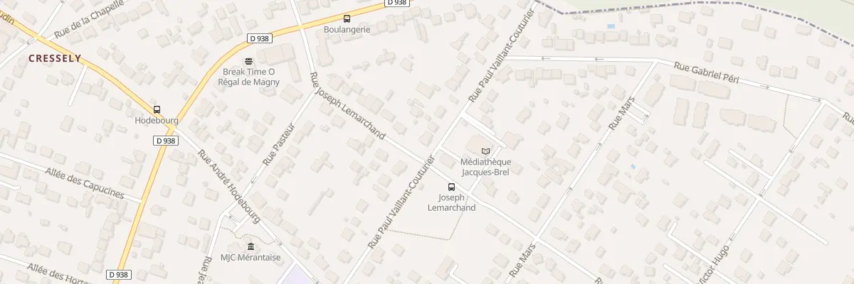Plan du 26T Rue Paul Vaillant-Couturier à Magny-les-Hameaux