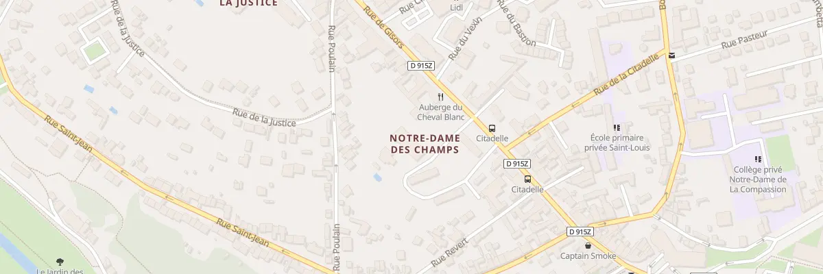 Plan du 43B Rue de Gisors à Pontoise