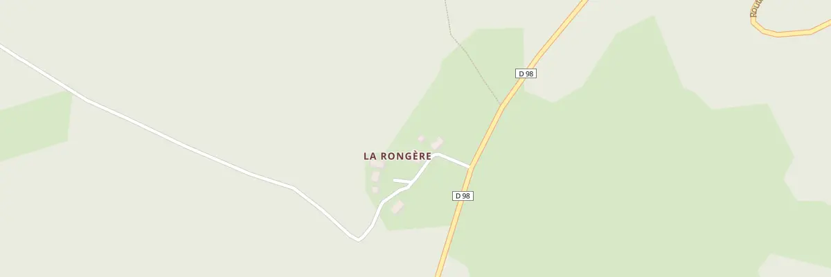 Plan du 5065 La Rongiere à Saint-Merd-de-Lapleau