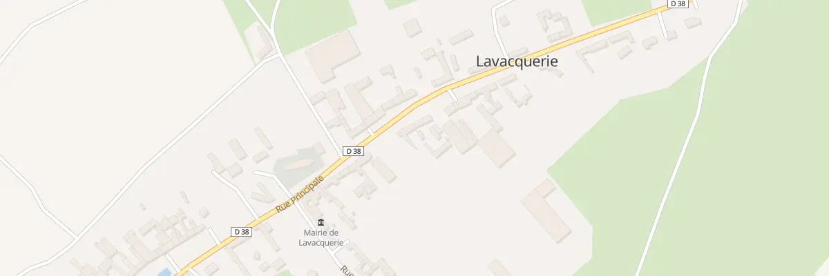 Plan du 18B Rue d’En Bas à Lavacquerie